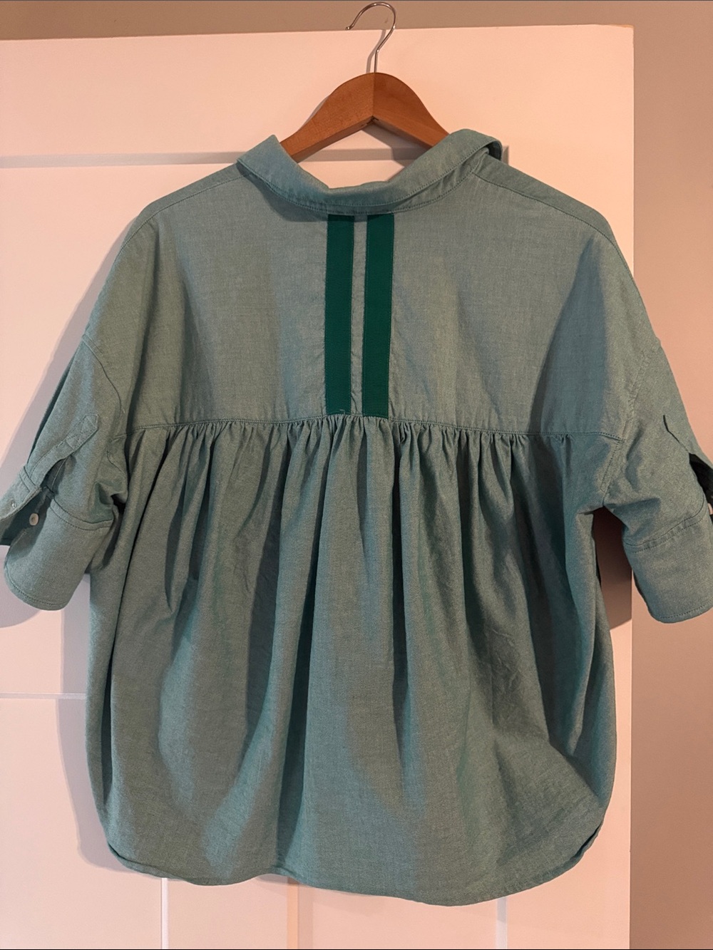 Maeve Mabel Boxy Oxford shirt - Picture 6 of 8